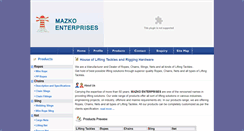 Desktop Screenshot of liftingtackles.net